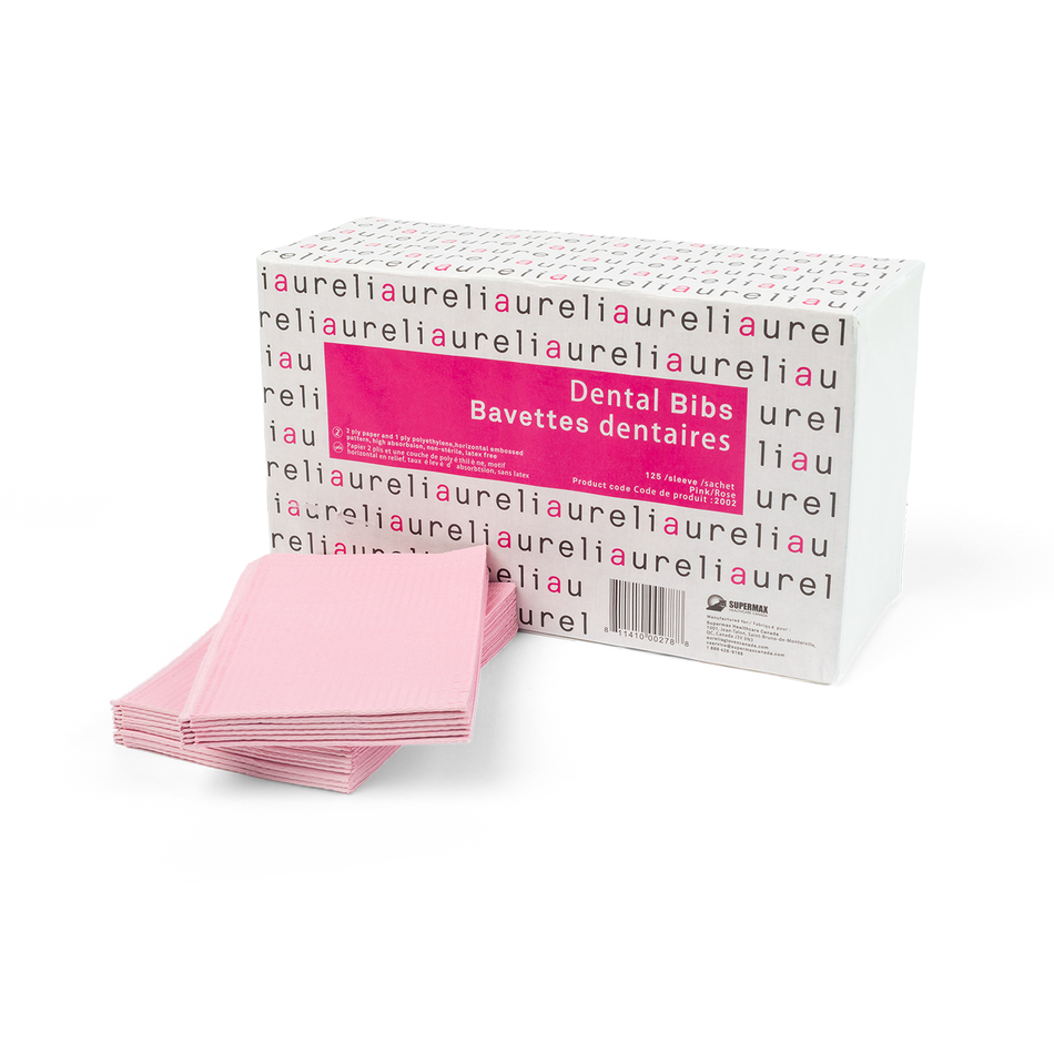 Bavettes dentaires AURELIA (125/pqt)