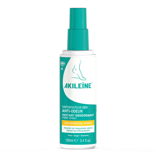 AKILEÏNE Instant Deodorant Foot Spray