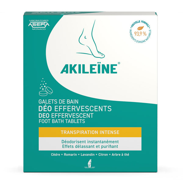 AKILEÏNE Effervescent Foot Bath Tablets