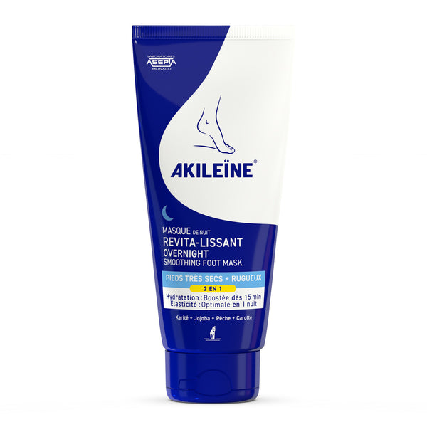 AKILEÏNE Overnight Smoothing Foot Mask