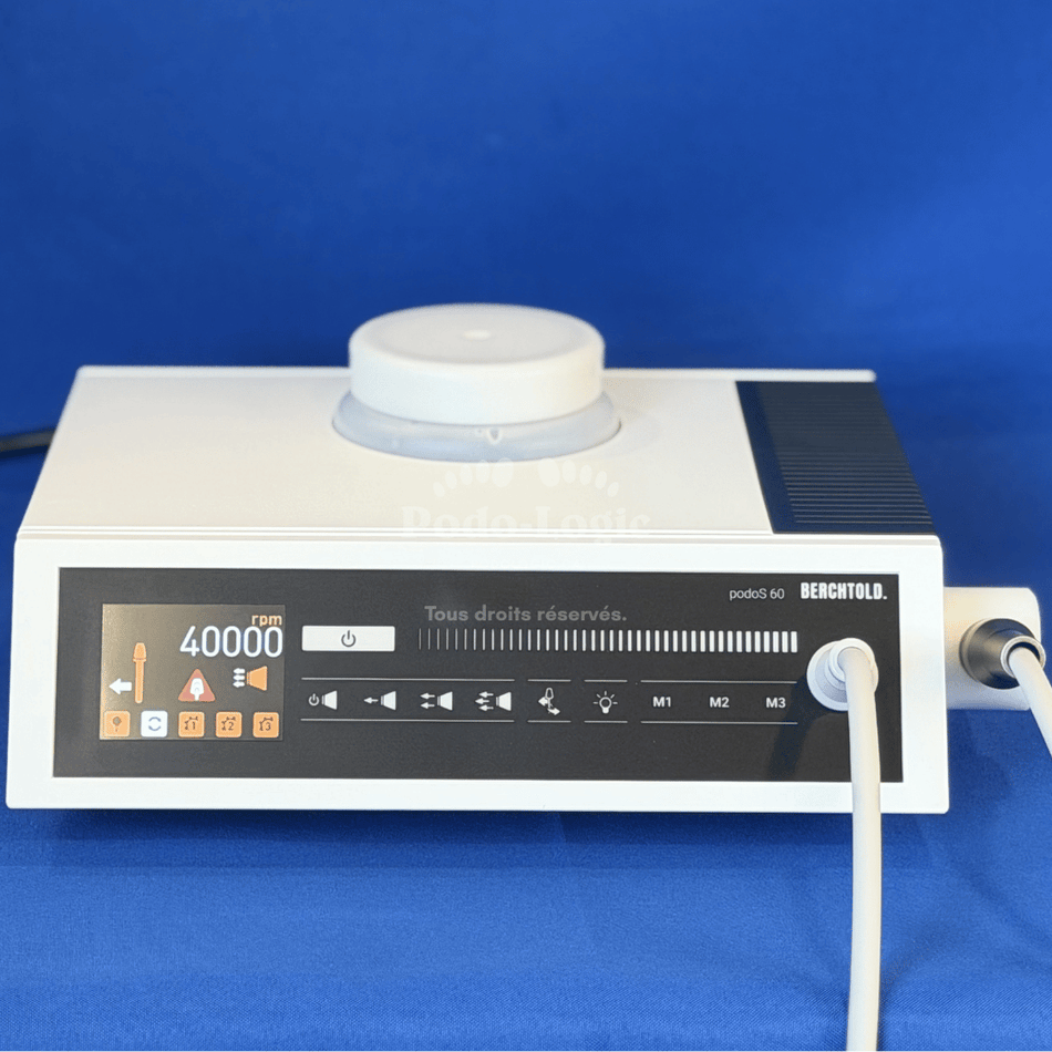 Fraiseuse à spray BERCHTOLD PodoS 60 - Pièce à main détachable