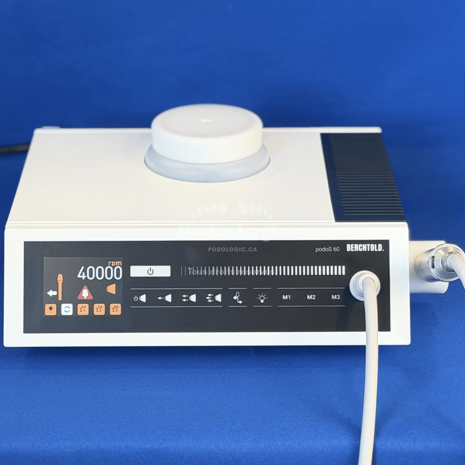 Fraiseuse à spray BERCHTOLD PodoS 60 - Pièce à main non-détachable