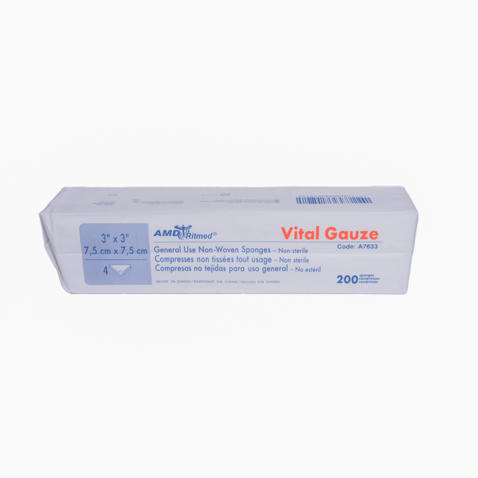 Compresses non-tissées non-stériles VitalGauze