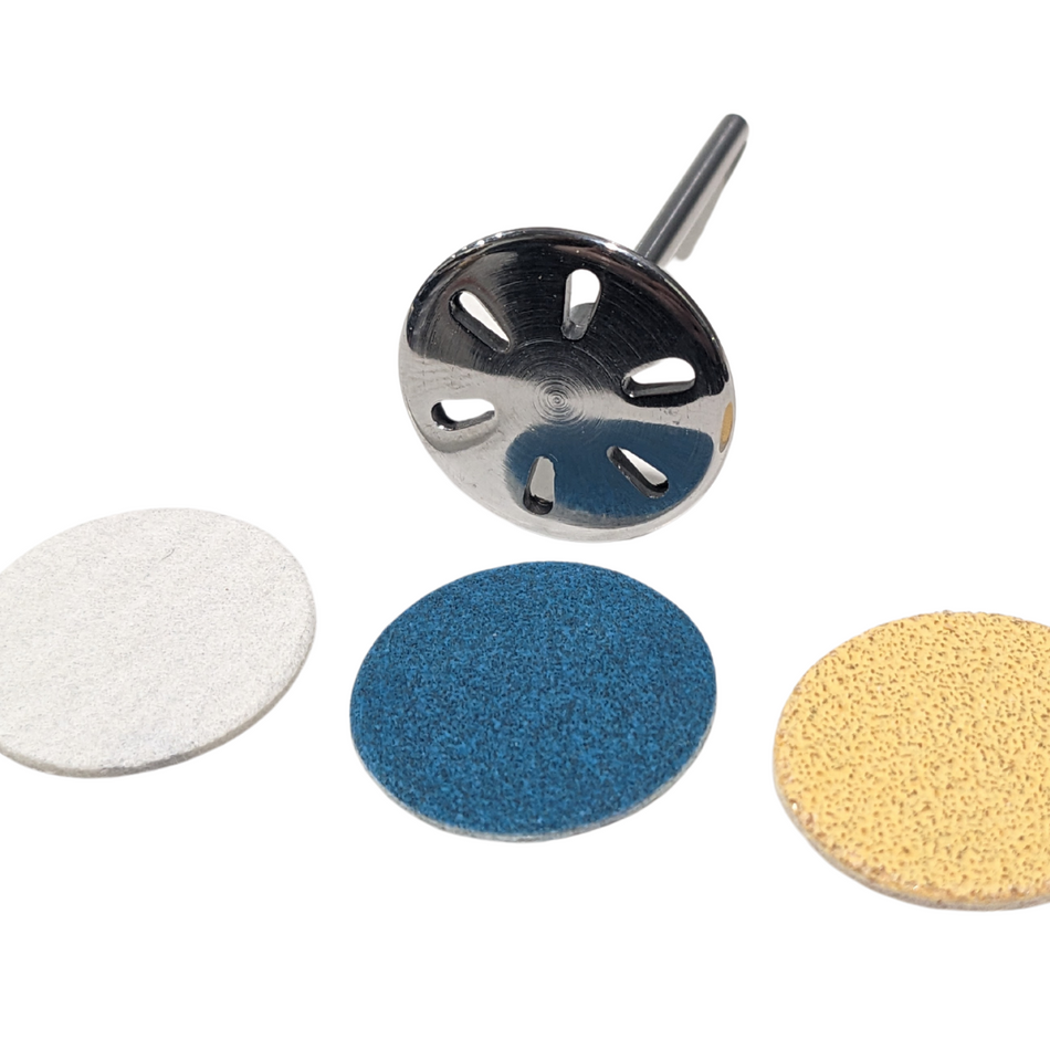 Mandrin pour disque d'émeri adhésif (20mm)