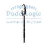 429X 060L - Left-handed rounded cone bur