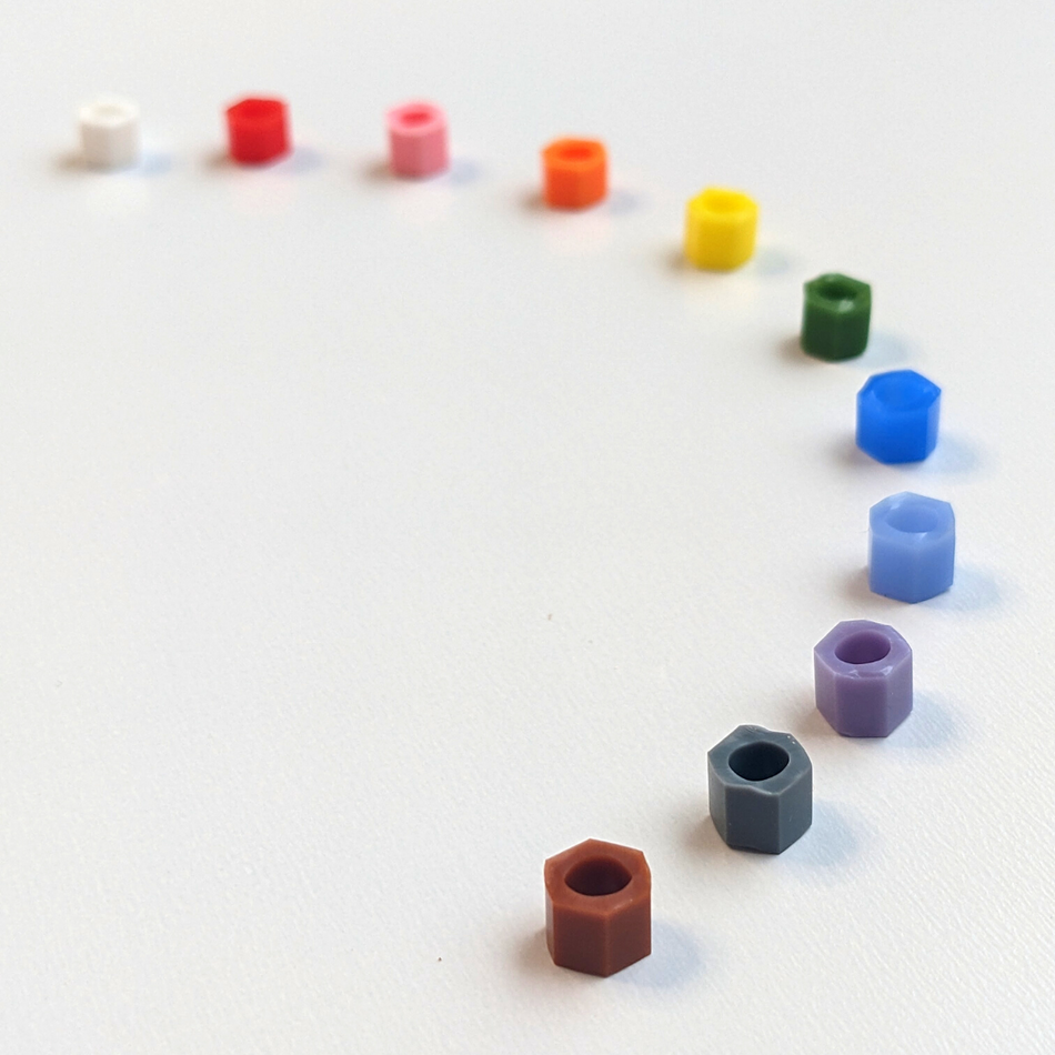 Bandes de couleur pour identification des instruments (5)