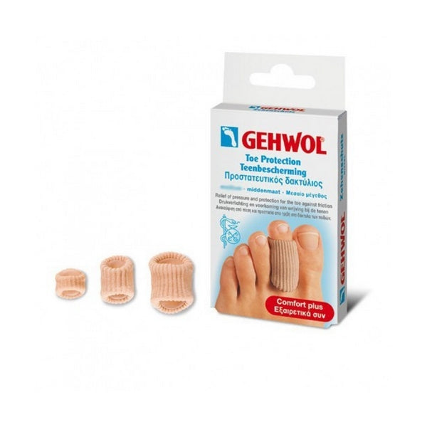 Coiffe protectrice pour orteil (Tissu élastique et gel)