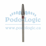 GF040 - Fraise cône arrondi pour gaucher